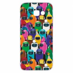 Чохол для Samsung A5 2017 Among Us Astronauts 3D - PrintSalon