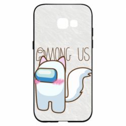 Чохол для Samsung A5 2017 Among us cute cat - PrintSalon
