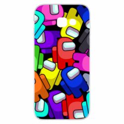 Чехол для Samsung A5 2017 Among us multicolored - PrintSalon