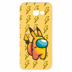 Чехол для Samsung A5 2017 Among Us - Pikachu skin - PrintSalon