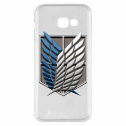 Чехол для Samsung A5 2017 Attack Titan Survey Corps Logo 3D