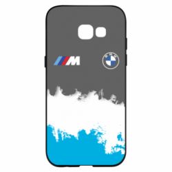 Чехол для Samsung A5 2017 BMW logo and gray background - PrintSalon