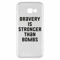 Чехол для Samsung A5 2017 Bravery is stronger - PrintSalon