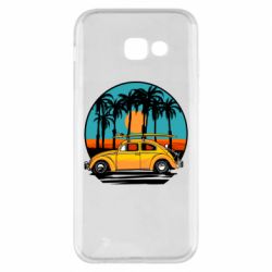 Чехол для Samsung A5 2017 Car and sunset
