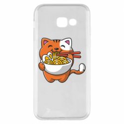 Чехол для Samsung A5 2017 Cat and Ramen