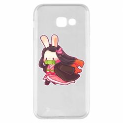 Чехол для Samsung A5 2017 Chibi Bunny Kamado Nezuko - PrintSalon