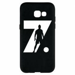 Чехол для Samsung A5 2017 Cristiano Ronaldo Silhouette Art - PrintSalon