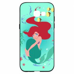 Чехол для Samsung A5 2017 Cute and shy Ariel