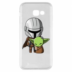 Чехол для Samsung A5 2017 Din Djarin And The Child
