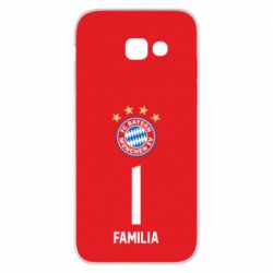 Чехол для Samsung A5 2017 FC Bayern. Твоя фамилия, номер (англ.) - PrintSalon