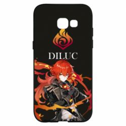 Чохол для Samsung A5 2017 Genshin Impact Diluc - PrintSalon
