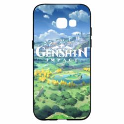 Чехол для Samsung A5 2017 Genshin Impact World