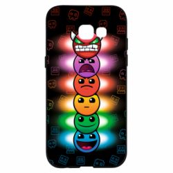 Чохол для Samsung A5 2017 Geometry Dash Levels - PrintSalon