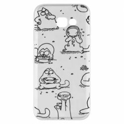 Чохол для Samsung A5 2017 Кіт Саймона - PrintSalon