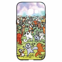 Чохол для Samsung A5 2017 Коти танцюють - PrintSalon