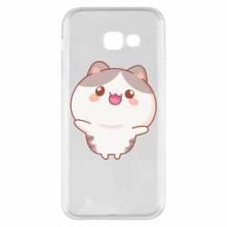 Чехол для Samsung A5 2017 Котик обнимает тебя - PrintSalon