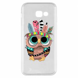 Чехол для Samsung A5 2017 Little owl with feathers