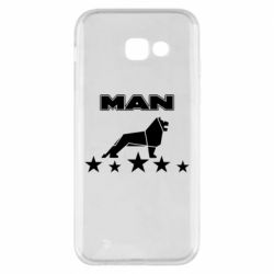 Чехол для Samsung A5 2017 Man lion and stars - PrintSalon