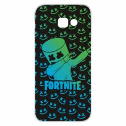 Чехол для Samsung A5 2017 Marshmello Fortnite Dab Neon - PrintSalon