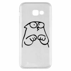 Чехол для Samsung A5 2017 Милый Кот Саймона