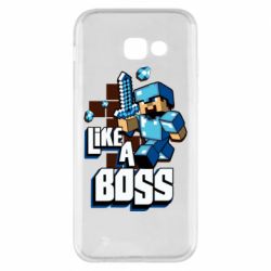 Чехол для Samsung A5 2017 Minecraft Like a Boss - PrintSalon