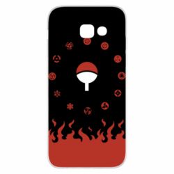 Чехол для Samsung A5 2017 Naruto Sasuke Uchiha Sharingan - PrintSalon