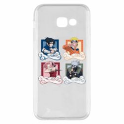 Чехол для Samsung A5 2017 Naruto team 7 in action