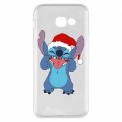 Чехол для Samsung A5 2017 Новогодний Стич