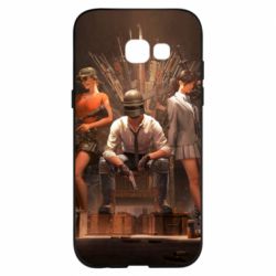 Чехол для Samsung A5 2017 Pubg on the throne - PrintSalon