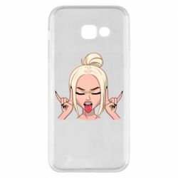 Чехол для Samsung A5 2017 Punk Girl-PrintSalon Чехол для Samsung A5 2017 Punk Girl