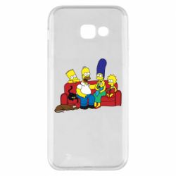 Чехол для Samsung A5 2017 Simpsons At Home - PrintSalon