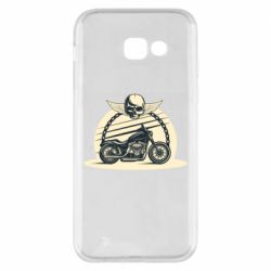 Чехол для Samsung A5 2017 Skull and Bike - PrintSalon