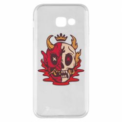 Чехол для Samsung A5 2017 Skull face - PrintSalon