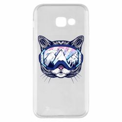 Чехол для Samsung A5 2017 Snowboard Cat