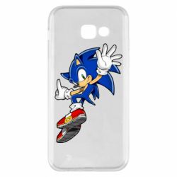 Чехол для Samsung A5 2017 Sonic and the jump - PrintSalon