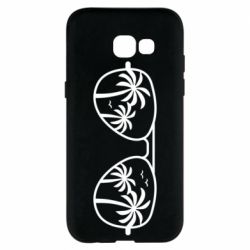 Чехол для Samsung A5 2017 Sunglasses And Palm Trees