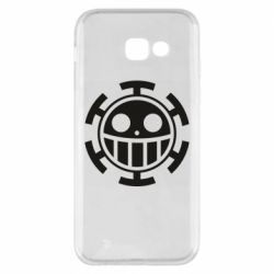 Чехол для Samsung A5 2017 Ван Пис флаг Трафальгара - PrintSalon