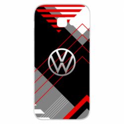 Чехол для Samsung A5 2017 Volkswagen logo and abstraction - PrintSalon