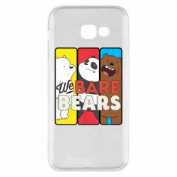 Чехол для Samsung A5 2017 We bare bears collage