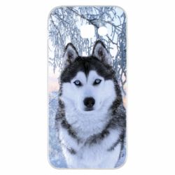 Чехол для Samsung A5 2017 Winter Husky