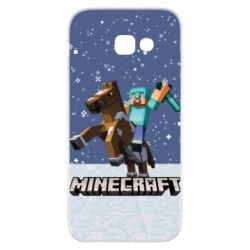 Чохол для Samsung A5 2017 Зимовий Майнкрафт - PrintSalon
