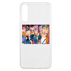 Чехол для Samsung A50 All Main Characters - PrintSalon