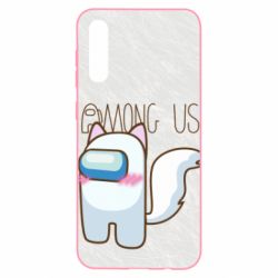 Чохол для Samsung A50 Among us cute cat - PrintSalon