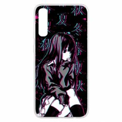 Чохол для Samsung A50 Anime Girl Glitch - PrintSalon