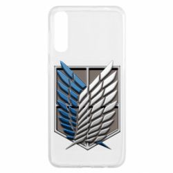 Чехол для Samsung A50 Attack Titan Survey Corps Logo 3D - PrintSalon