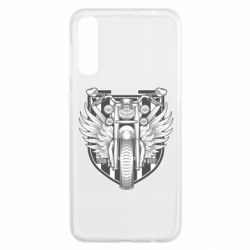 Чехол для Samsung A50 Bike Shield Art - PrintSalon