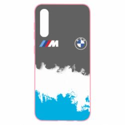 Чехол для Samsung A50 BMW logo and gray background - PrintSalon