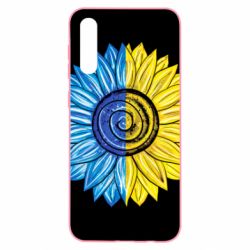 Чехол для Samsung A50 Большой подсолнух Украина - PrintSalon