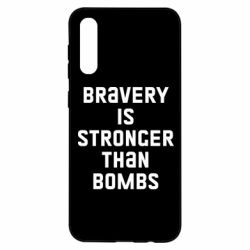 Чехол для Samsung A50 Bravery is stronger - PrintSalon