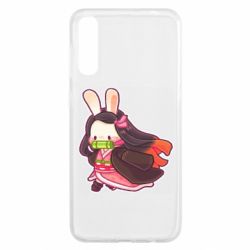 Чехол для Samsung A50 Chibi Bunny Kamado Nezuko - PrintSalon